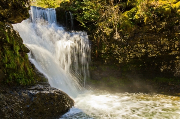 Cascada del Iregua cerca de Puente Ra