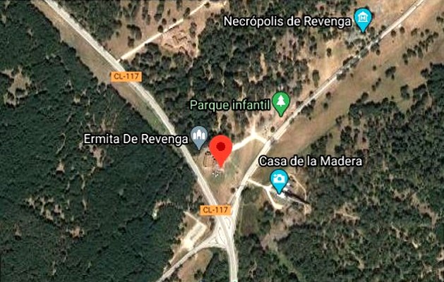 Mapa de Revenga en GoogleMaps